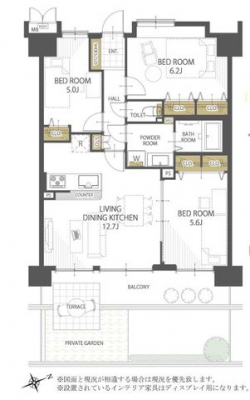 間取り図（販１マンション）　-