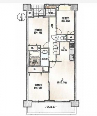 �Ԏ��}�i�̂P�}���V�����j�@-