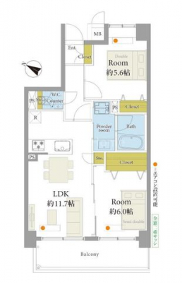 �Ԏ��}�i�̂P�}���V�����j�@-