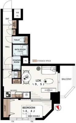 �Ԏ��}�i�̂P�}���V�����j�@-