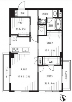 �Ԏ��}�i�̂P�}���V�����j�@-