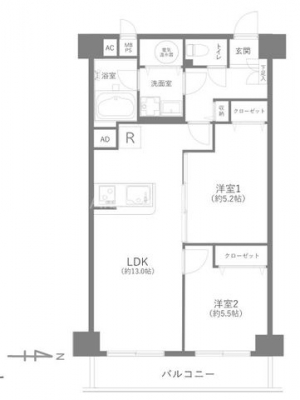 �Ԏ��}�i�̂P�}���V�����j�@-