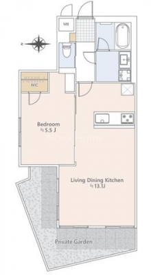 �Ԏ��}�i�̂P�}���V�����j�@-