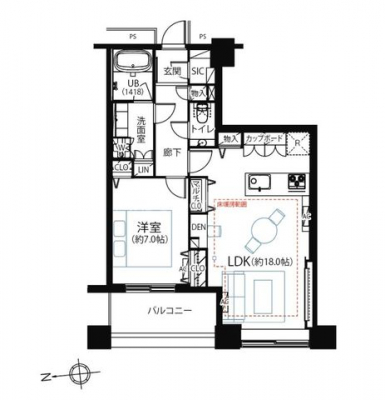 �Ԏ��}�i�̂P�}���V�����j�@-