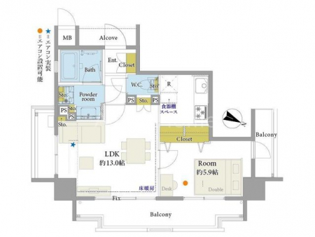 �Ԏ��}�i�̂P�}���V�����j�@-