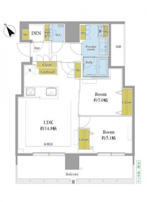 �Ԏ��}�i�̂P�}���V�����j�@-