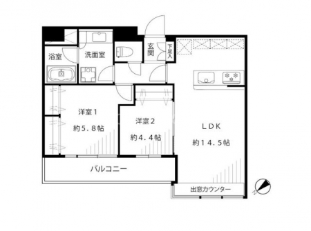 �Ԏ��}�i�̂P�}���V�����j�@-