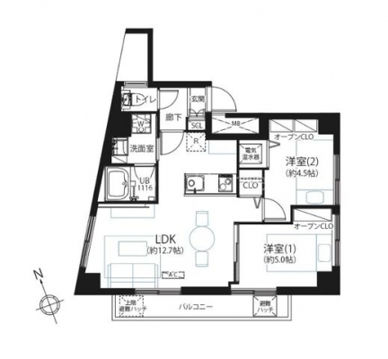 �Ԏ��}�i�̂P�}���V�����j�@-