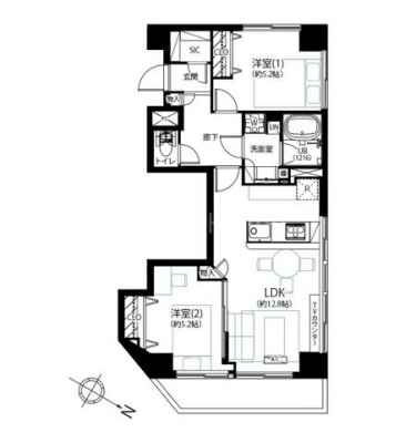 �Ԏ��}�i�̂P�}���V�����j�@-