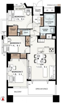 �Ԏ��}�i�̂P�}���V�����j�@-