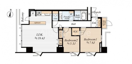 �Ԏ��}�i�̂P�}���V�����j�@-