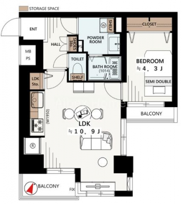 �Ԏ��}�i�̂P�}���V�����j�@-