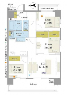 �Ԏ��}�i�̂P�}���V�����j�@-