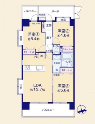 �Ԏ��}�i�̂P�}���V�����j�@-