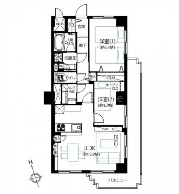 �Ԏ��}�i�̂P�}���V�����j�@-