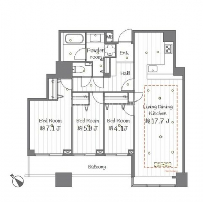 �Ԏ��}�i�̂P�}���V�����j�@-