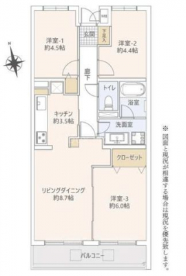 �Ԏ��}�i�̂P�}���V�����j�@-