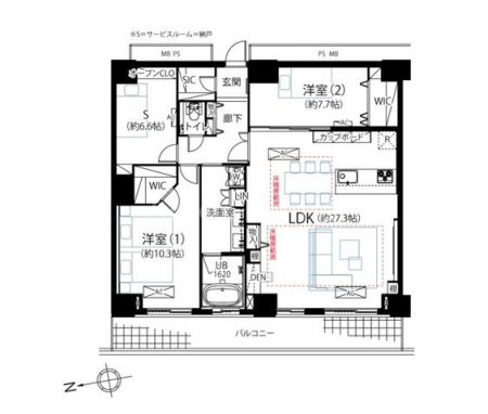 �Ԏ��}�i�̂P�}���V�����j�@-