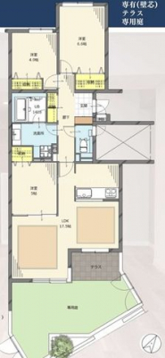 �Ԏ��}�i�̂P�}���V�����j�@-