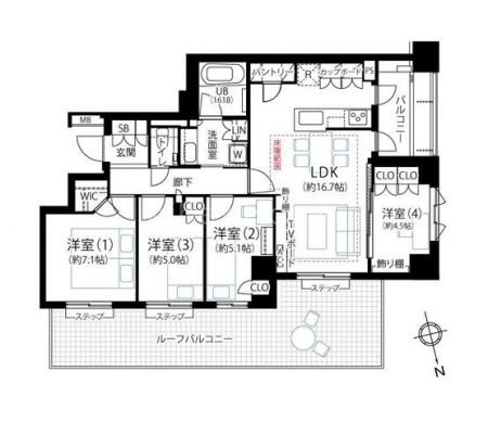 �Ԏ��}�i�̂P�}���V�����j�@-